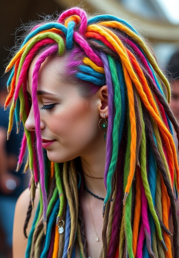 Dreadlocks stil 2