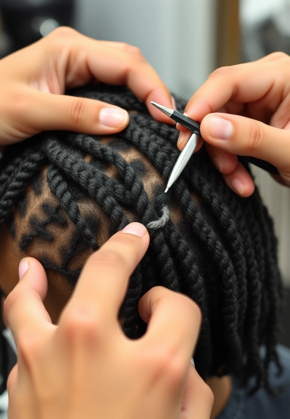 Dreadlocks stil 6